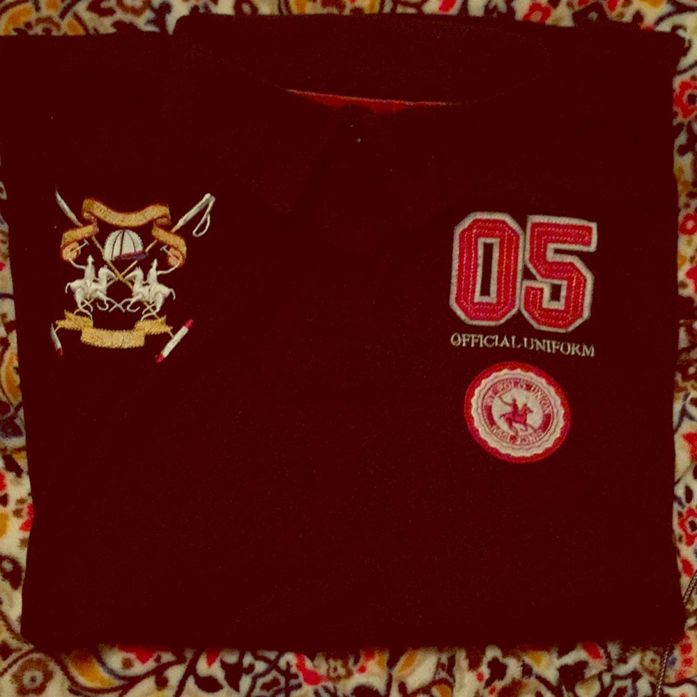 Men’s Rugby Polo Long Sleeve Shirt